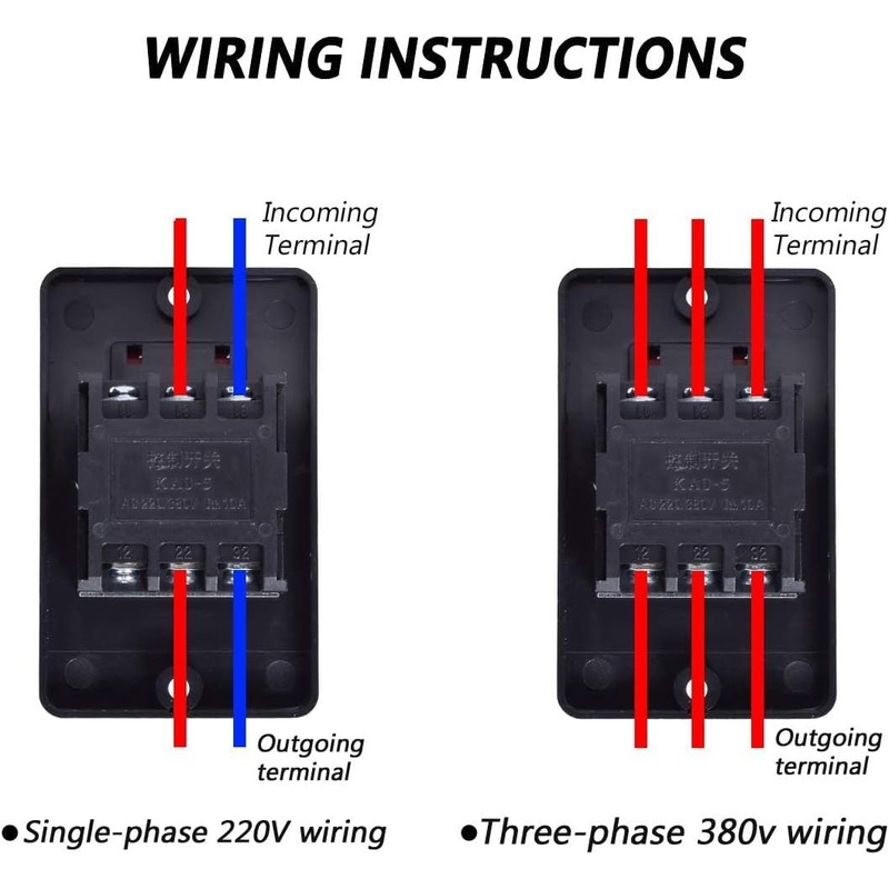 CABLEPELADO KAO-5 Switch | Push Button Switch | On/Off Switch