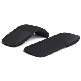 Bluetooth Foldable Wireless Ergonomic Arc Touch Computer Mouse Silent PC Mouse