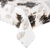 texpot Oilcloth 130 x 260 cm with Flowers Washable with