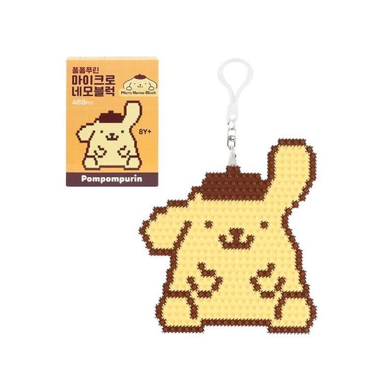 Sanrio Micro Square Blocks Pompompurin 3P Deform Making Deform Blocks