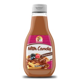 Las Sevillanas Dulce de Leche Squeeze Bottle – Traditional Mexican Candy Spread- Caramel Sauce- Perfect for Pancakes, Waffles, Bread, and Desserts- 12.7 Oz