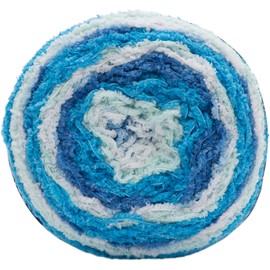 SPINRITE (6910) Spinrite Breezy Yarn-High Seas BERNAT Blanket Extra VELVETEAL, Multi/Varg