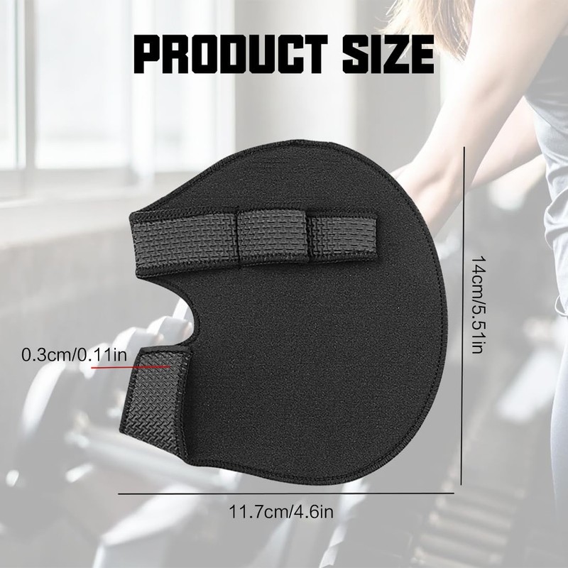 DWFEYOI Grip Aids Weight Training, Grip Pads for Pull-Ups, for