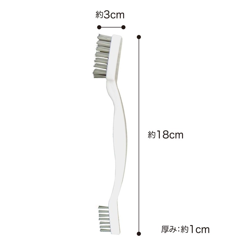 OHE Quick 2 67076 Corner Brushes, Set of 3 x