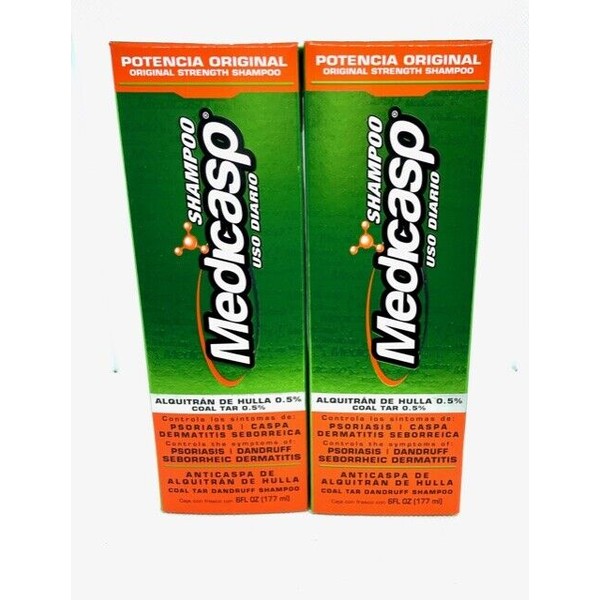 Medicasp Shampoo 6 oz  (2 Pack)