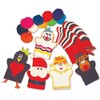 Springboard Christmas Hand Puppets Kit - Puppet Making Kit for