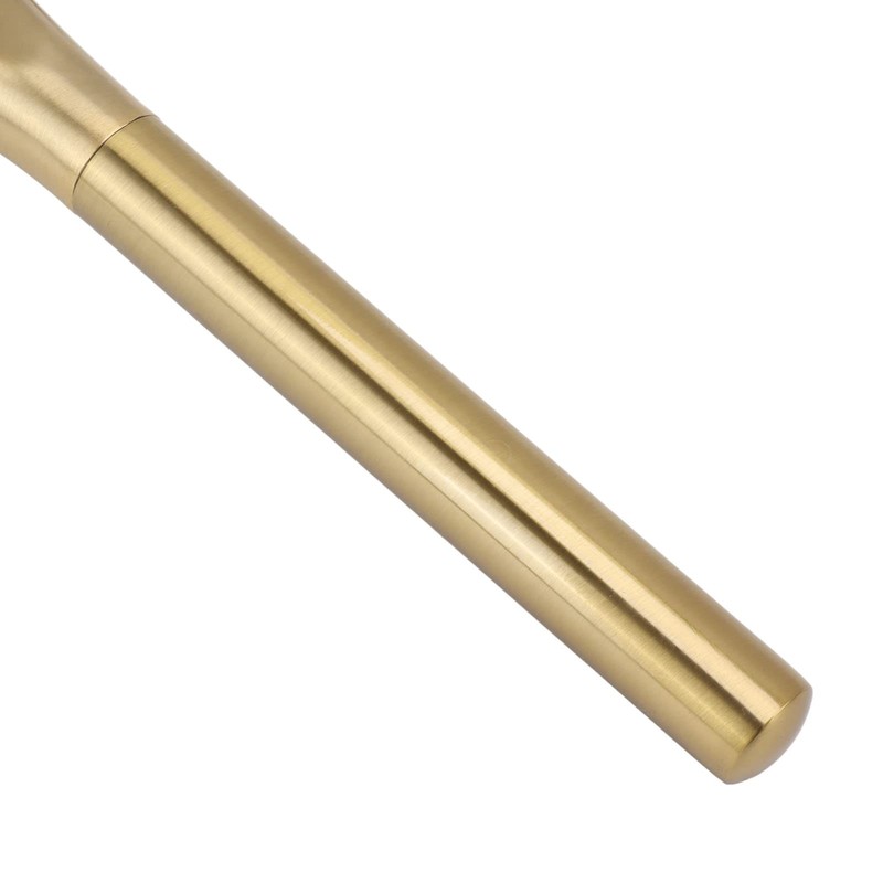 WGFOIP Stainless Steel Gold Shower Squeegee, Brushed Brass Shower Squeegee