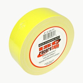 ISC Racers Tape RT3003N ISC Neon Standard-Duty Racer's Tape: 2" x 60 yd, Fluorescent Yellow