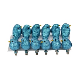 HOMSFOU 12 Pcs Artificial Birds Ornament Women Hair Clips Birds on Clips Headpiece Jewelry Hair Clips for Women Hair Decorations Birds for Hair Decoration Hair Accessories Animal Miss