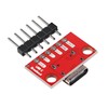 AEDIKO 5pcs USB Type C Breakout Board Serial Breakout Socket