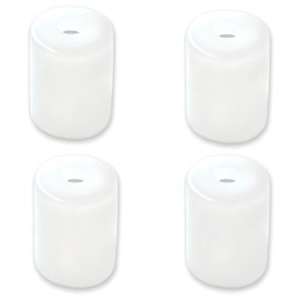 DUODUO W10208398 Washer Dryer Door Hinge Pin Cap Compatible with Whirlpool 7MMHW7000YG0 & Maytag 7MMGD6630HC1 Replaces WPW10208398 PS11750408 AP6017113 1872420 (white 4PCS, white 4PCS)
