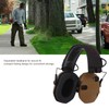 Noise Reduction Electronic Earphones Noise Reduction Foldable ABS Adjustable Headband