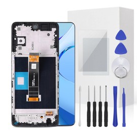 JENCYFU for TCL 50 XL Screen TCL 50 XL NxtPaper Screen Replacement Kit LCD Screen Display Touch Digitizer Frame Assembly with Repair Tool for TCL 50 XL LCD 50 XL NxtPaper Screen T702W T702M 6.78inch