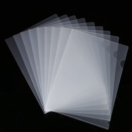 DFsucces Clear File A4 Document Storage Transparent Waterproof Storage Document Protection Stationery Office Supplies 0.18mm Thick (Set of 20 A4)
