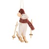 Sass & Belle Skiing Mouse Felt Hanging Decoration