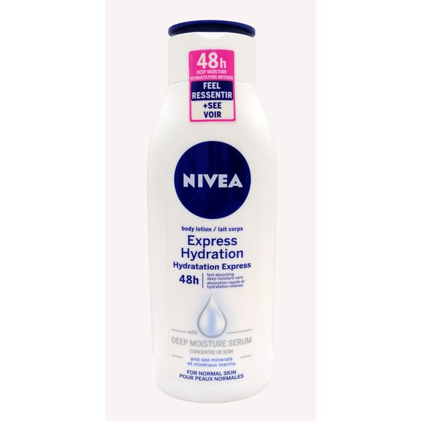 Nivea Hydration Express Body Milk 400 ml Leather N