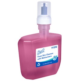 Scott® Pro Liquid Hand Soap with Moisturizers (91592), Pink, Floral Scent, 1.2 L Bottles, 2 Bottles / Case