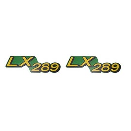 New Kumar Bros USA Lower Hood Set of 2 Decals replaces M149630 Fits John Deere LX289