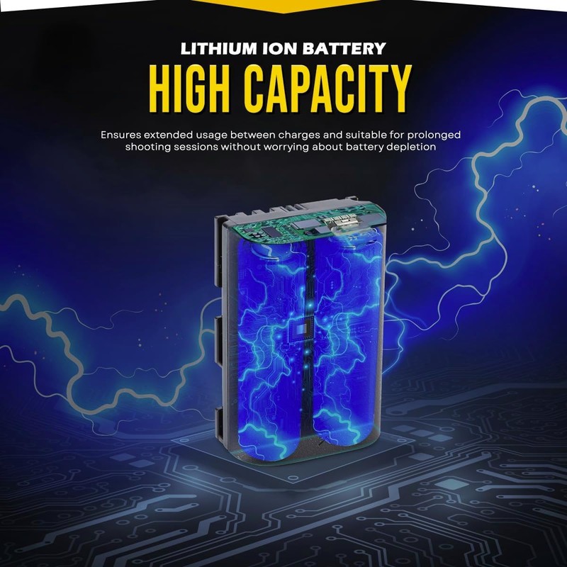 BM Premium LP-E6P High Capacity Battery for Canon EOS R5