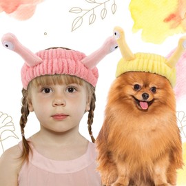 Canitor Snail Spa Headband Makeup Skincare Headband for Washing Face Small Cute Fun Funny Gifts Weird Stuff for Young Adult Women Self Skin Care Beauty Preppy Teen Tween Teenage Trendy Stuff