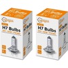 Set (Pair) 499 H7 12V 55W Headlight Bulbs to fit a Peugeot 207 (2008-2012) Peugeot 208 (2012+) Peugeot 2008