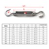 M4 Turnbuckles 304 Stainless Steel Turnbuckle Hook and Eye Turnbuckle