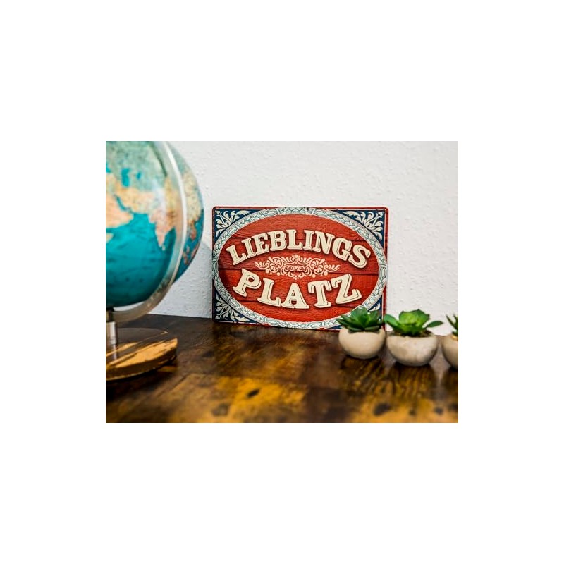 Weatherproof 30 x 20 cm Tin Sign - Favourite Place