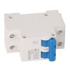 2P Mini DC Circuit Breaker 4kA Icu 6kV Uimp Fast