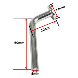 30x Beam Safety Lock Pin Clip Replacement for Dexion P90 Speedlock Pallet Racking Shelving