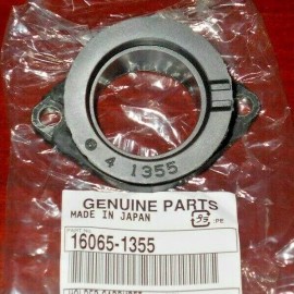 KAWASAKI PRAIRIE 300 CARBURETOR TO HEAD RUBBER INTAKE BOOT, FLANGE 16065-1355