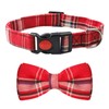 Dog Bow Tie, Vaburs Plaid Bow Tie Dog Collar Unique