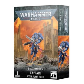 Games Workshop - ウォーハンマー 40,000 - スペースマリーンズ:ジャンプパック付きキャプテン (2023年版)