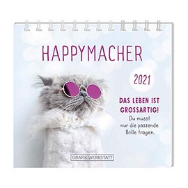 Mini-Kalender 2021 "Happymacher": Mini-Kalender