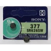 Sony 377  SR626SW Watch Battery 1Pc (Exp. 10/2030)