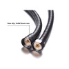 Black Anti limescale ABS Bargin Rainfall 20 cm over head
