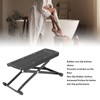 Pedicure Foot Rest 6 Adjustable Height Sturdy Thickened Non Slip