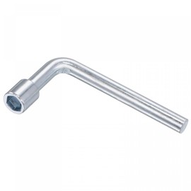 sourcing map 7mm Metric L Shaped Angled Open Hex 6 Point Socket Wrench, Single Ended