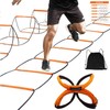 ALPHAWORX Agility Ladder, Agility Training Equipment, Soccer Speed Ladder, Football