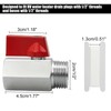 FOWSRHRG 1/2" RV Hot Water Drain Valve - Water Heaters