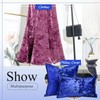 YPDY Royal Blue Stretch Crushed Velvet Fabric by The Yard,