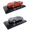 - Set of 2 Supercars 1/43 Compatible with Aston Martin
