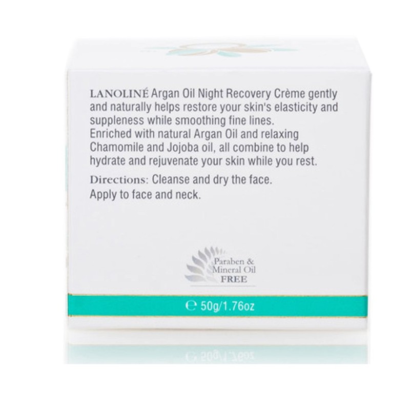 Lanoline New Zealand Argan Oil Night Recovery Cream 50gr/1.76oz by
