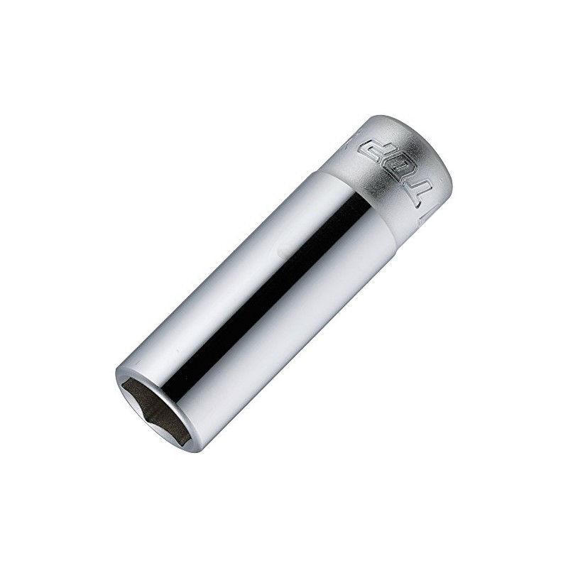 トップ工業 (TOP) サーフェイスディープソケット ソケットレンチ用 対辺17mm 6角 差込角 9.5mm 全長55mm DS-317