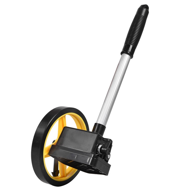 Portable Measuring Wheel 0~9999.9m Distance Measuring Roller for Multiple PurposeSmall