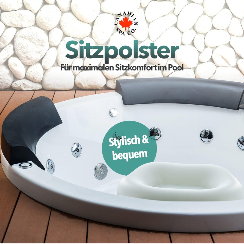 CANADIAN SPA CO. Water Filled Pool Seat Cushion, Inflatable Booster