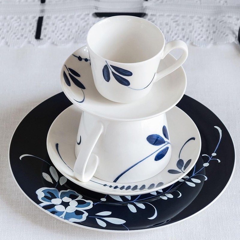 Villeroy und Boch Vieux Luxembourg Brindille Untertasse, 14 cm, Premium