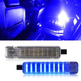 Aexploer LED Interior Door Courtesy Lights for H2 | for C/K | for Silverado 2003-2007/ Sierra 1500 2500 3500 | for Pickup Suburban | for Tahoe | for Avalanche | for Yukon XL | for Escalade(Blue)