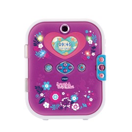 VTech Purple Secret Safe Diary Light Show, Interactive Girls Diary, Secret Diary for Girls with Face Recognition, Photos & More, Gifts for Girls with Games, Ages 5, 6, 7+ Year Olds, ‎2.8x14.7x18.2cm