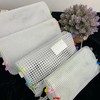 10 Pcs Plastic Mesh Sheets & White Eye Mesh,Multi-Purpose Plastic