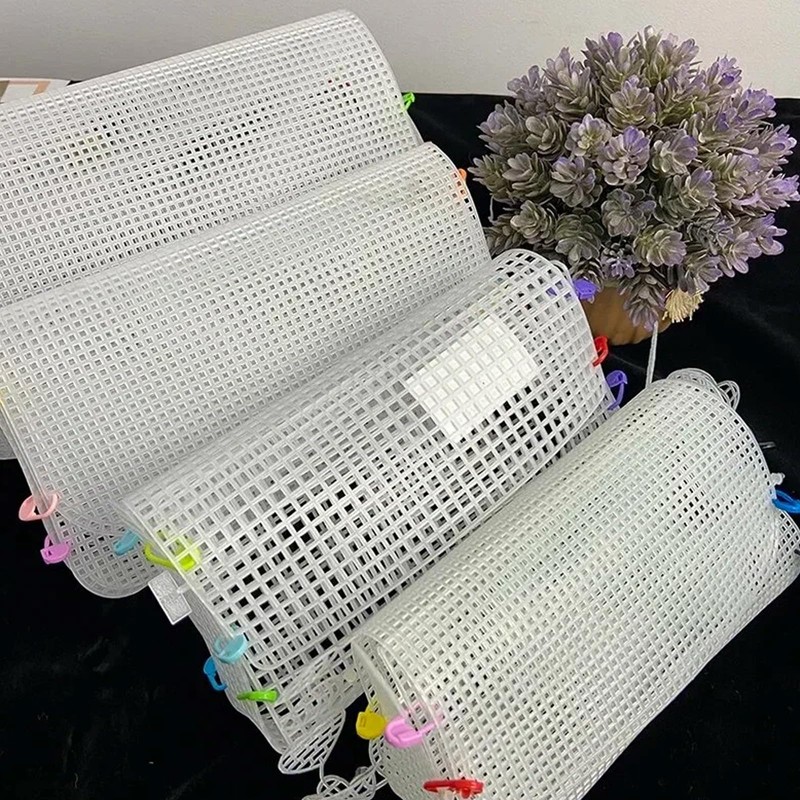 10 Pcs Plastic Mesh Sheets & White Eye Mesh,Multi-Purpose Plastic